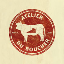 Atelier du Boucher. Design, and Traditional illustration project by Oze Tajada - 09.14.2011