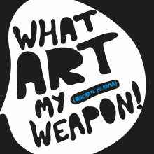 what art my weapon!. Design, and Traditional illustration project by sara leandro - 09.21.2011