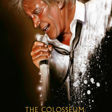 ROD STEWART. Traditional illustration project by Mo Caró - 09.21.2011