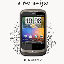 Lanzamiento de HTC Desire A. Design, Ilustração tradicional, e Publicidade projeto de Juan Pablo Rabascall Cortizzos - 06.10.2011