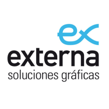 Externa Soluciones Gráficas. Design, Br, ing, Identit, and Graphic Design project by Think Diseño - 10.13.2011