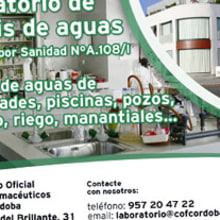 Anuncio Colegio Oficial de Farmacéuticos de Córdoba. Un proyecto de Diseño y Publicidad de David Prieto Gómez - 26.10.2011