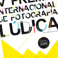 Cartel Premio Internacional de Fotografía Lúdica. Un proyecto de Diseño de David Prieto Gómez - 26.10.2011