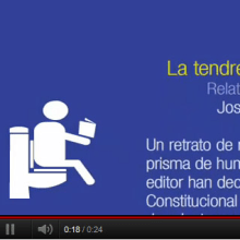 Spot del libro "La tendresa del paper higiènic". Projekt z dziedziny  Motion graphics użytkownika Héctor Gomis López - 28.10.2011
