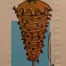 QUIERES COMER? kebab.. Traditional illustration project by Natxo Ramirez Garcia - 11.08.2011