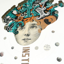 La esencia de los sueños. Traditional illustration, and Collage project by Marisa Maestre - 11.08.2011