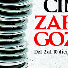Propuesta cartel Festival de cine de ZARAGOZA. Design, and Advertising project by Javier Melchor Cea - 11.10.2011