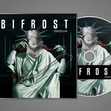 Bifrost - CD y Myspace. Traditional illustration, Music, and Photograph project by Jaras - 11.12.2011