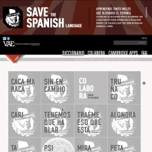 Virtual Academia de la Lengua Española. Programação  projeto de Javier Fernández Molina - 16.11.2011