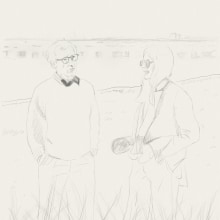 ANNIE HALL. Traditional illustration project by Patricia Zara - 11.22.2011