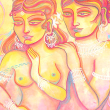 India XL. Traditional illustration project by Francina Ruana Martinez - 11.22.2011
