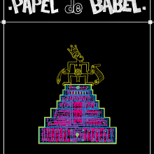 Papel de Babel.. Design, and Traditional illustration project by Félix Antolín Vallespín - 11.23.2011