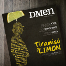 Revista DMEN. Design, e Fotografia projeto de HOJA ROJA - 24.11.2011