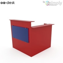 oa-desk. Un proyecto de Diseño, Instalaciones y 3D de Fernando Saiz - 28.11.2011