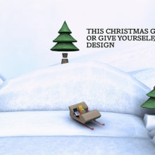 This Christmas give Design. Een project van  Ontwerp,  Reclame, Motion Graphics, Film, video en televisie y 3D van Mikel Canal - 29.11.2011