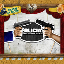 POLICIAS EN ACCION. Een project van  Ontwerp, Motion Graphics y Film, video en televisie van Ana Nuñez - 02.12.2011
