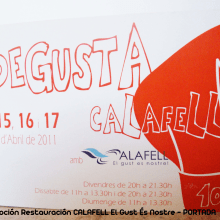 Degusta Calafell. Un proyecto de Diseño y Publicidad de Anna Mateu - 04.12.2011