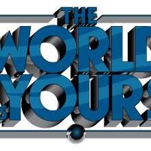The World Is Yours. Un proyecto de Diseño e Ilustración tradicional de Nando Feito Baena - 06.12.2011