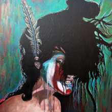 pinturas/paintings. Traditional illustration project by Melisa Altamirano Basanta - 12.06.2011