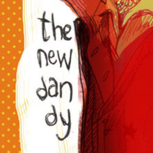 the new dandy. Ilustração tradicional projeto de Ana G. Marina - 13.12.2011