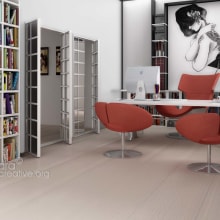 Estudio II VRay. Design, Installations, and 3D project by Diseño de Interiores - 12.20.2011