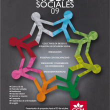 Campaña Ayudas Sociales CCM. Design, Ilustração tradicional, Publicidade, Instalações, e UX / UI projeto de Báltico - 29.12.2011