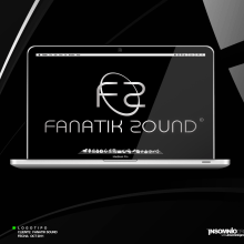 Logotipo: Fanatik Sound. Design project by KikeNS - 01.05.2012