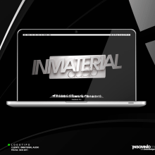 Logotipo: Inmaterial Audio. Design project by KikeNS - 01.05.2012