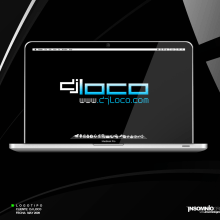 Logotipo: Dj Loco. Design project by KikeNS - 01.05.2012