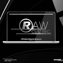 Logotipo: Raw Cutz Records. Design projeto de KikeNS - 05.01.2012
