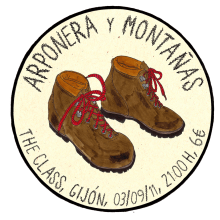 MONTAÑAS Y ARPONERA. Design, Ilustração tradicional, e Música projeto de Manuel Griñón Montes - 10.01.2012