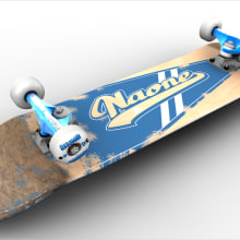 3D Skateboard. 3D project by Nando Feito Baena - 01.11.2012