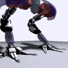 Robot (Parte). Design, and 3D project by Jose Luis Torres Arevalo - 01.16.2012