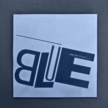 Blue, Joni Mitchell. Un proyecto de Diseño de Máximo Sánchez Luna - 16.01.2012
