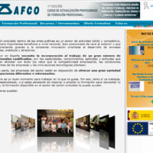 Afco-asimag formación. Design, and Programming project by Jose Lorenzo Espeso - 01.17.2012