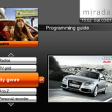 Mirada TV . Un proyecto de Diseño, Programación e Informática de Ernesto Pino - 19.01.2012