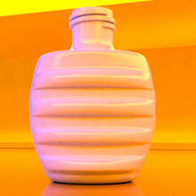 Modelado de frasco de perfume. Projekt z dziedziny Design,  Reklama, Instalacje i 3D użytkownika Agustín Conca Gil - 21.01.2012