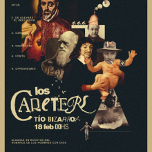 Afiche para Careters. Un proyecto de Diseño, Ilustración tradicional y Publicidad de Máximo Sánchez Luna - 24.01.2012