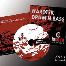 Flyers y cd covers para night club. Design, Traditional illustration, and Advertising project by Patricia Bernad Aicua - 01.30.2012