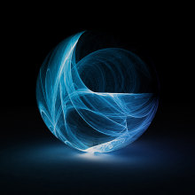 Esfera Fractal. Un proyecto de 3D de Pablo Villa - 01.02.2012