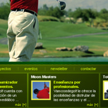 Website Vamos de Golf. Un proyecto de Diseño y Publicidad de Andreu Torrijos Pérez - 02.02.2012