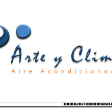 Imagen corporativa Arte y clima. Design projeto de David Calabrés Álvarez - 06.02.2012