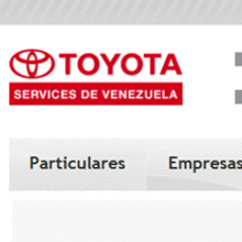 Rediseño Web Toyota Services de Venezuela. Design, and Advertising project by Jesús Mendoza - 02.06.2012