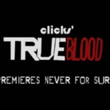 Click's True Blood. Un proyecto de Diseño, Motion Graphics, Cine, vídeo, televisión y 3D de Helena Quintanilla Montenegro - 09.02.2012