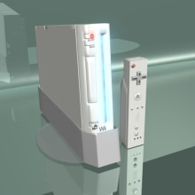 Consola de video juego. 3D project by Eduardo Antonio Aguirre Ubilla - 02.17.2012