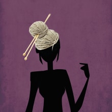 wool bow. Design, Traditional illustration, Advertising, and Photograph project by PAOLA COIDURAS PIEDRAFITA - 02.20.2012