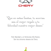 Chery - Mailings. Design, and Advertising project by Diana Gomez Salas - 02.22.2012