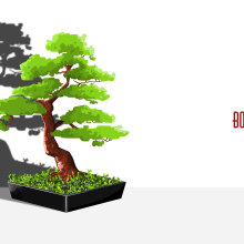 Bonsai project. Traditional illustration project by Sergio Fragua - 03.07.2012
