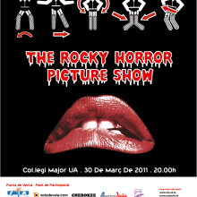The Rocky Horror Picture Show . Design, and Traditional illustration project by Ariadna Andreu López - 06.21.2012