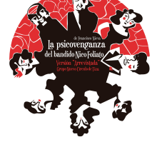 La psicovenganza del bandido Nico Foliato.. Design, Traditional illustration, and Advertising project by Silvia González Hrdez - 03.10.2012